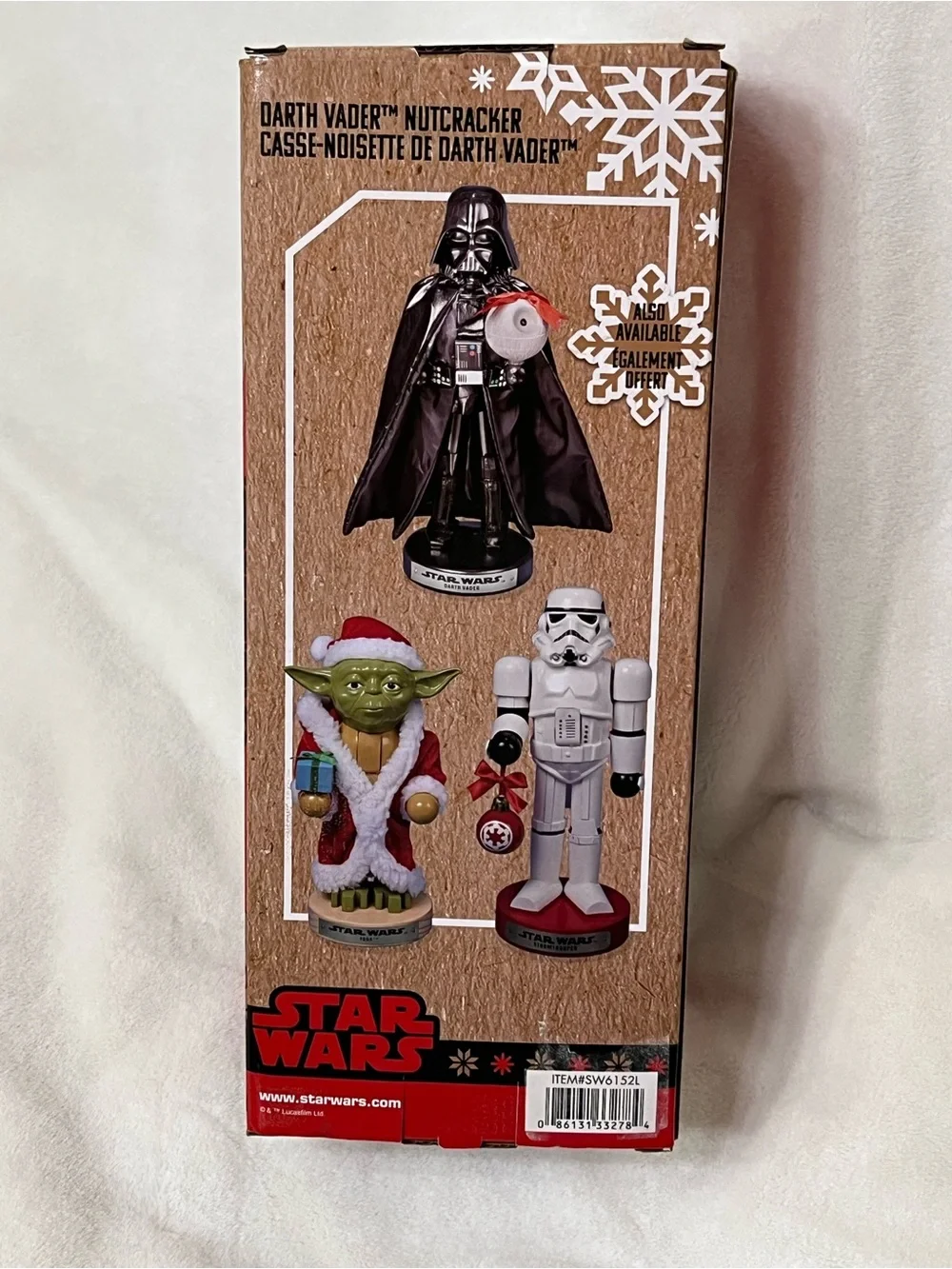 Star Wars Darth Vader Nutcracker Kurt S. Adler Disney NIB 10